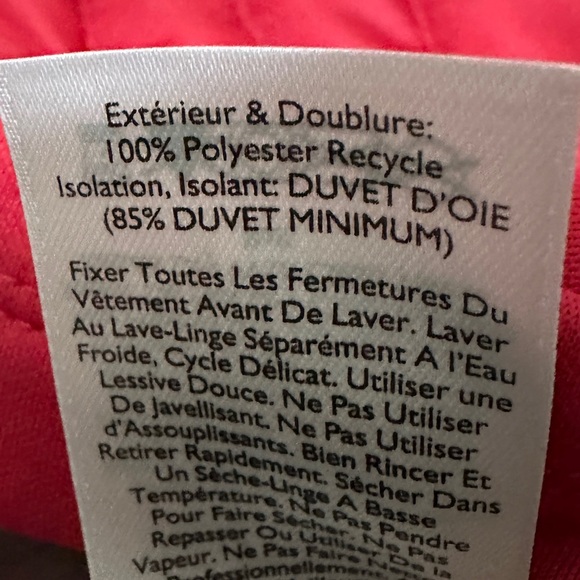 354 Eddie Bauer|NWT $129 Women’s Blossom Red MicroTherm StormDown Vest (size XS) - Picture 14 of 16